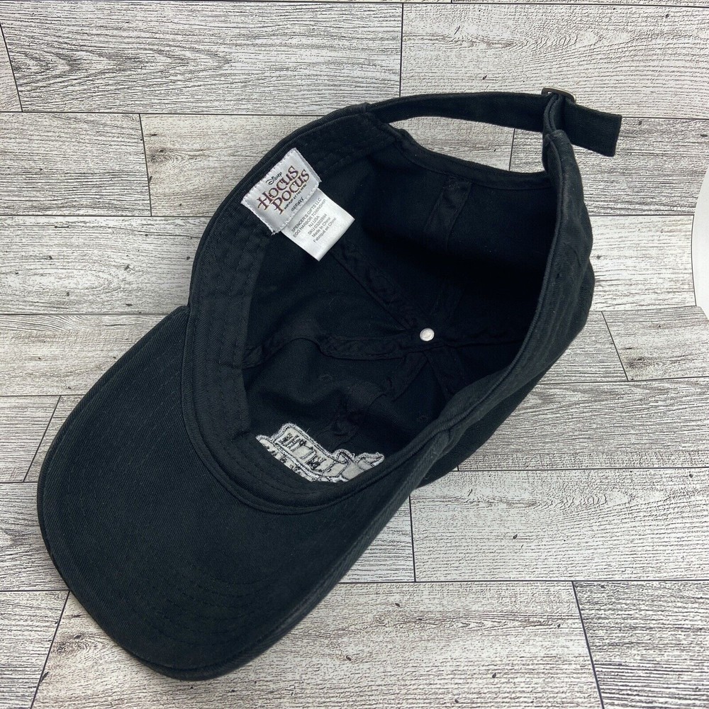 Disney Hocus Pocus Hat I Lit The Black Flame Candle Embroidered Adjustable Cap - Picture 9 of 15
